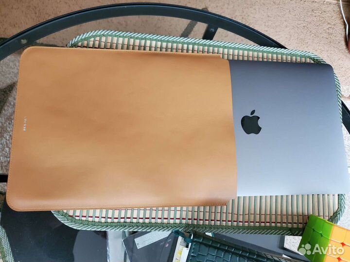 Кожаный чехол Lucrin для macbook air 13