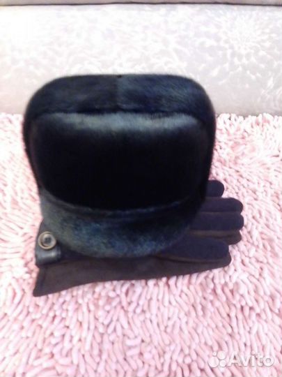 Мужская зимняя шапка новая