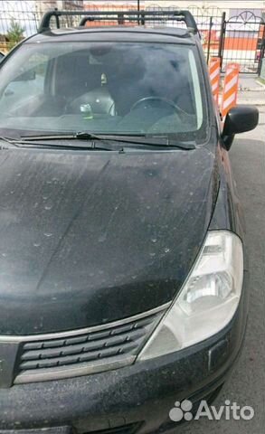 Багажник на крышу на тииду