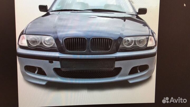 Bmw e46 бампер мтех