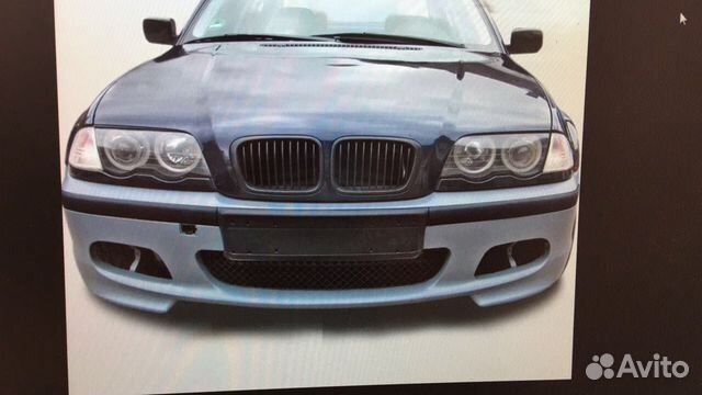 Bmw e46 бампер мтех
