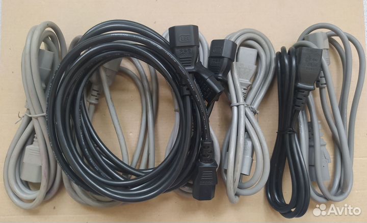Кабеля питания для пк/оргтехники/ибп/ретро-пк