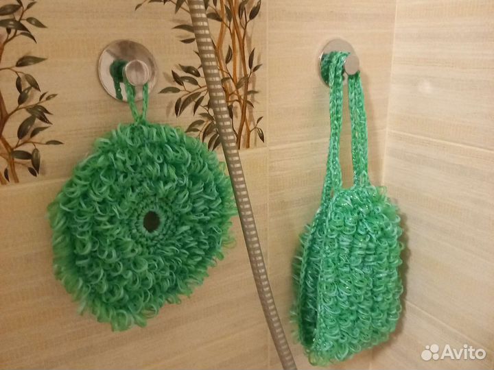 Мочалка для бани, душа