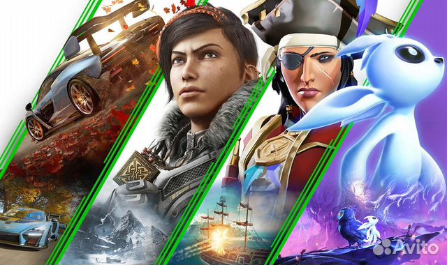 Подписка Xbox game pass ultimate key игры