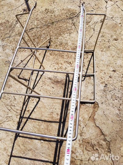 Багажник для мотоцикла из нержавейки