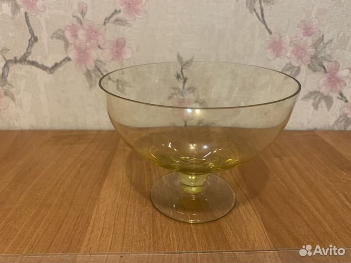 Конфетница стеклянная СССР