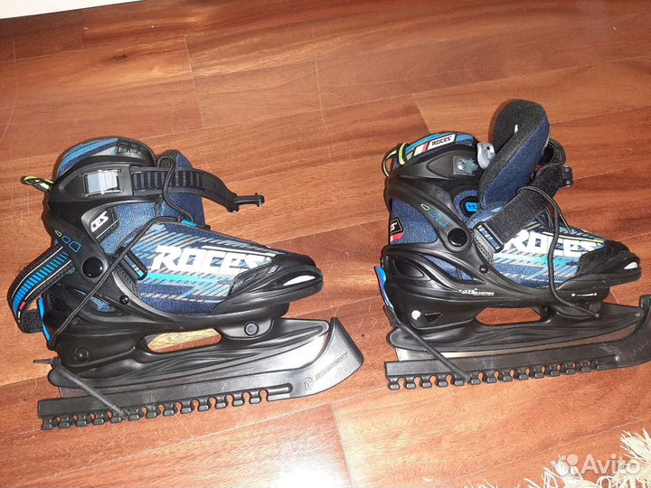 Коньки раздвижные roces 30-35 с сумкой