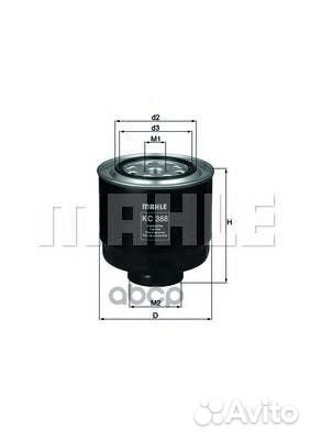 Фильтр топливный KC388D KC388D Mahle/Knecht