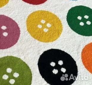 Ковер икея пуговицы