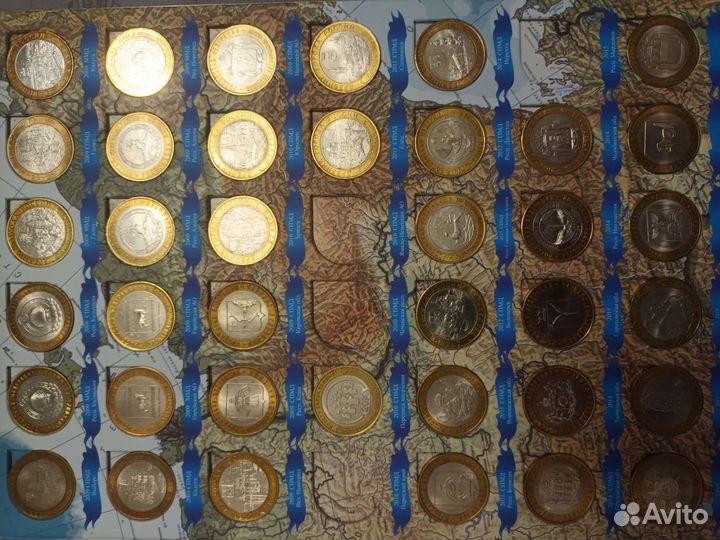 Набор биметаллических монет