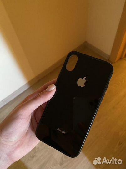 Чехол на iPhone x xs silicone case листай