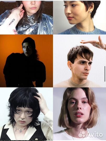 Модель на стрижку в curl.cut