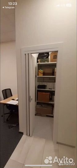 Двери межкомнатные Складная дверь книжка