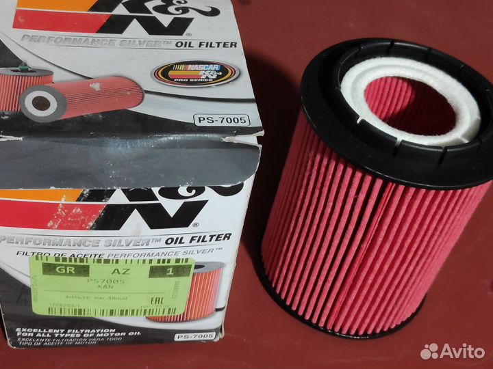 Фильтр масляный K&N PS-7005 (замена HP-7005)