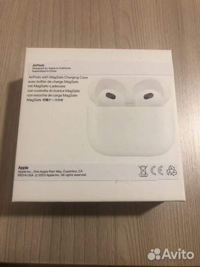 Беспроводные наушники apple airpods 3оригинал бу