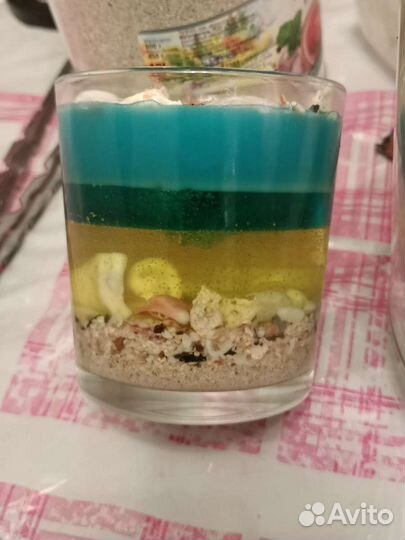 Свеча ручной работы (ароматизированная)