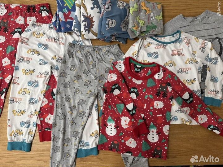 Пакет детских вещей для мальчика размер 110-116