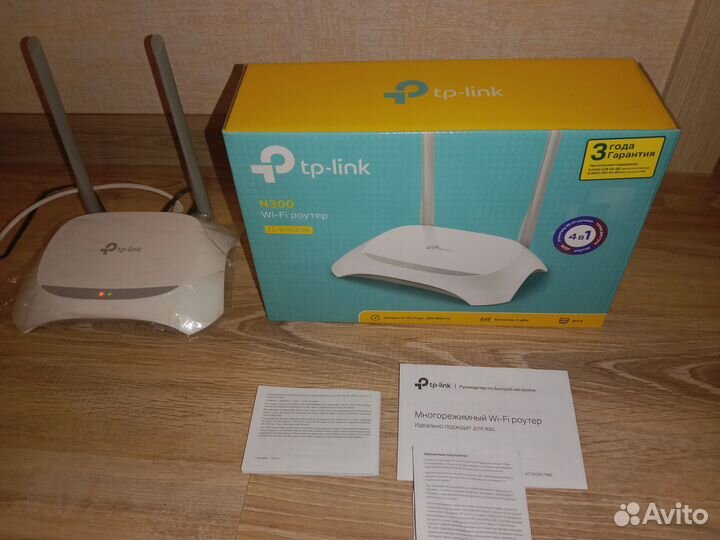 Wifi роутер 4в1 tp-link TL-WR840N N300