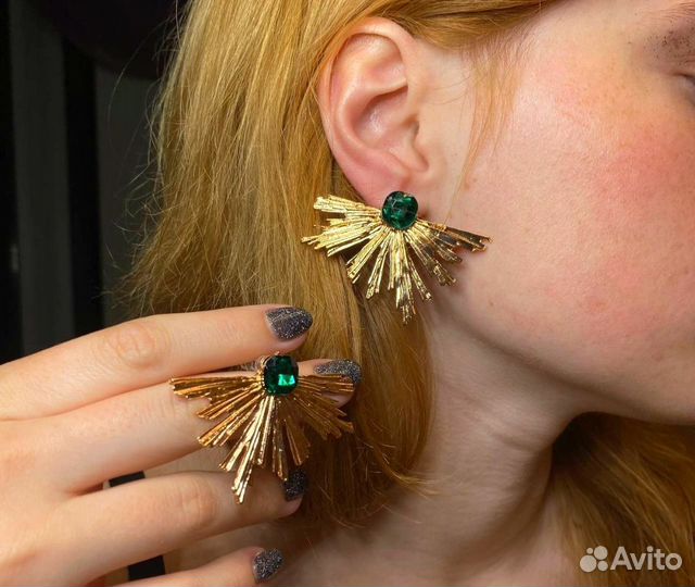 Новые серьги