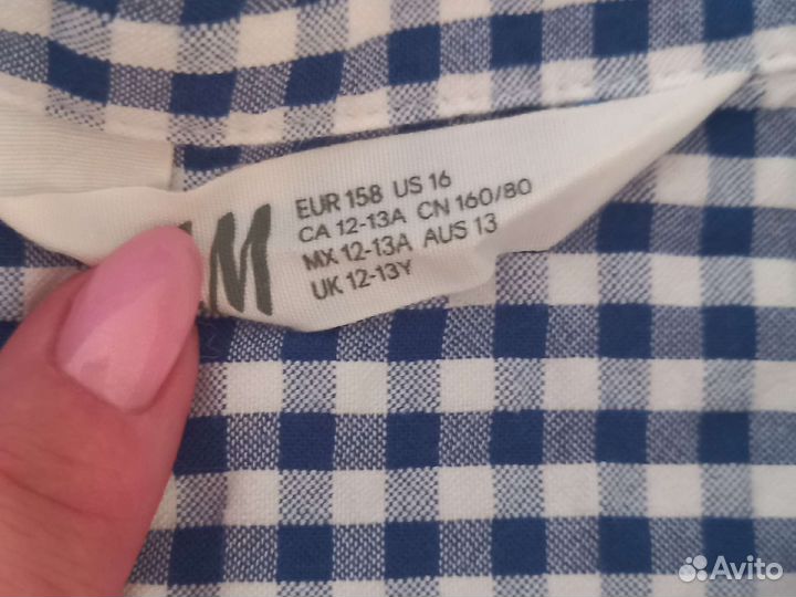 Блузка летняя на девочку 158