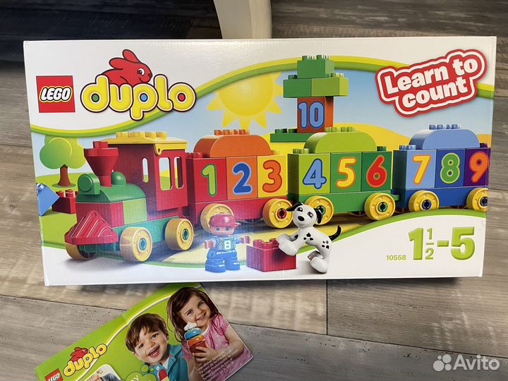 Лего дупло в коробке Lego duplo