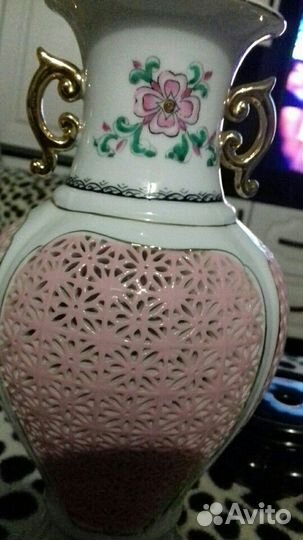 Ваза чешский порцелан 1980г