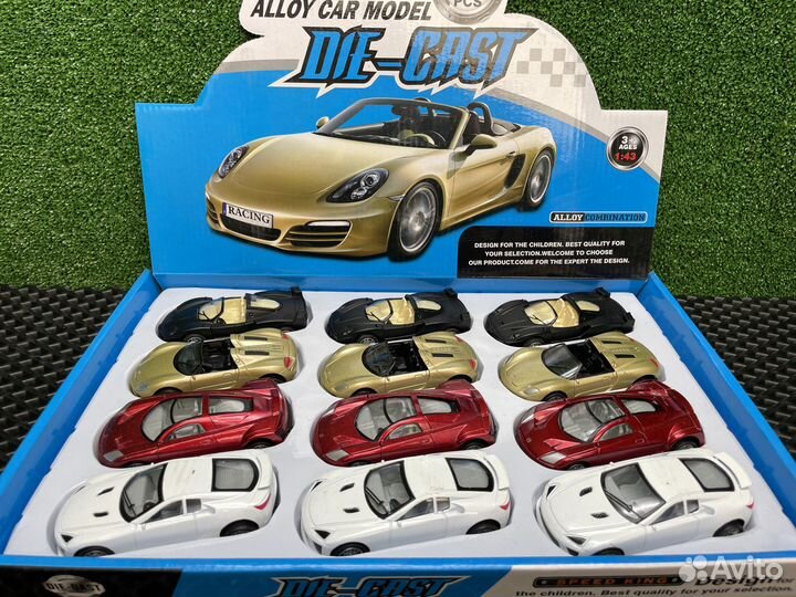 Металлическая моделька машины