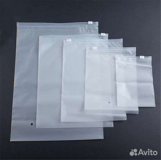 Zip-lock (зип-лок) с бегунком, с лого от 100шт