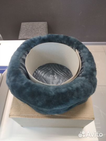 Мужская шапка ушанка офицерская