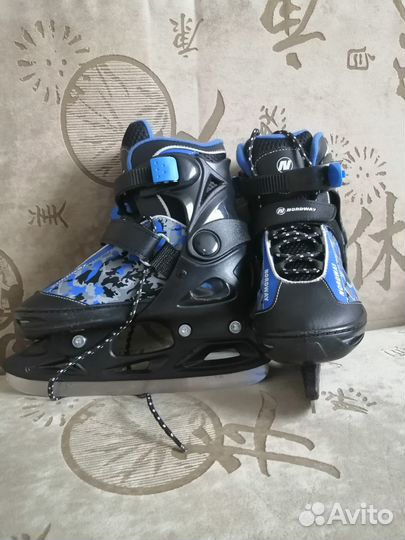 Коньки детские раздвижные nordway
