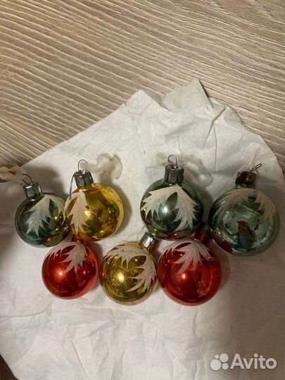 Ёлочные игрушки ссср, ретро очень много