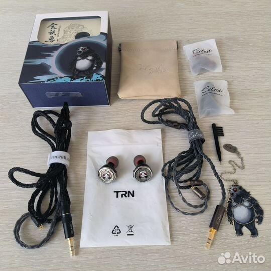 Kinera celest pandamon + trn t2 pro (кабель)