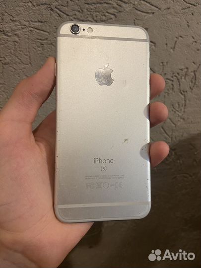 Телефон iPhone 6 серебро