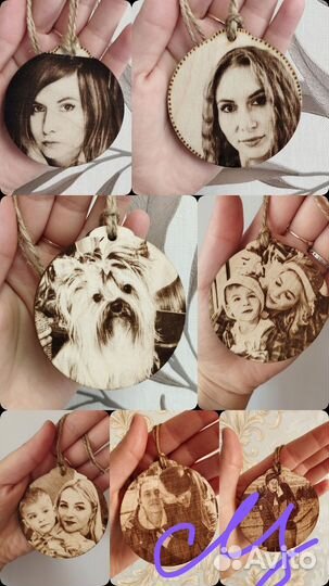 Портрет на дереве