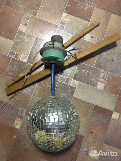 Мотор для дискошара потолочный