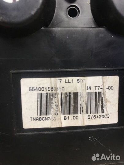 Панель приборов Peugeot 308