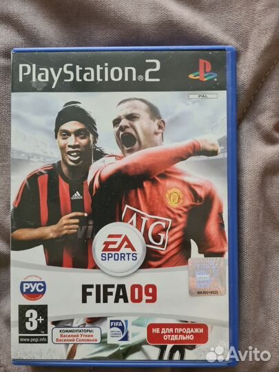 FIFA 09 PlayStation 2 Лицензия