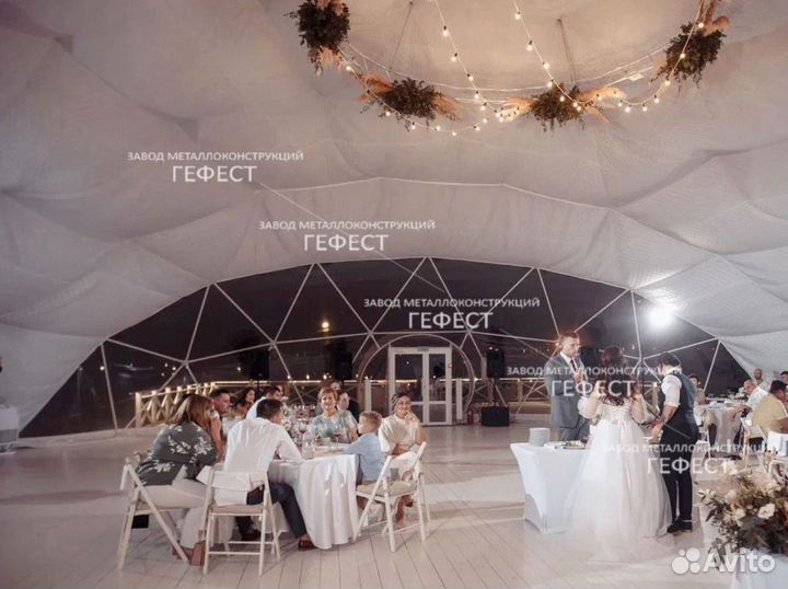Шатер для банкета и ресторана, площадь 200 м2