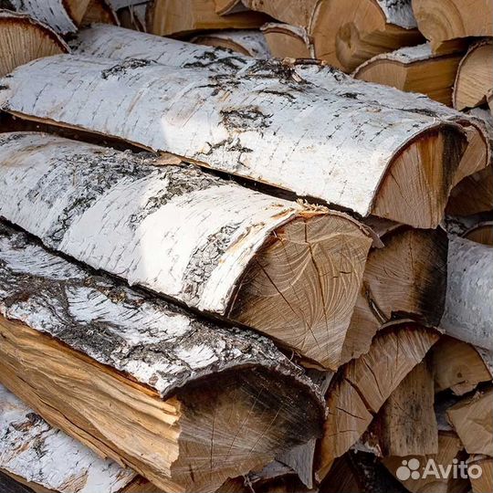 Дрова березовые колотые