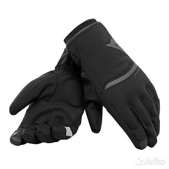 Dainese Plaza 2 Black D-Dry Motorcycle мотоперчатки