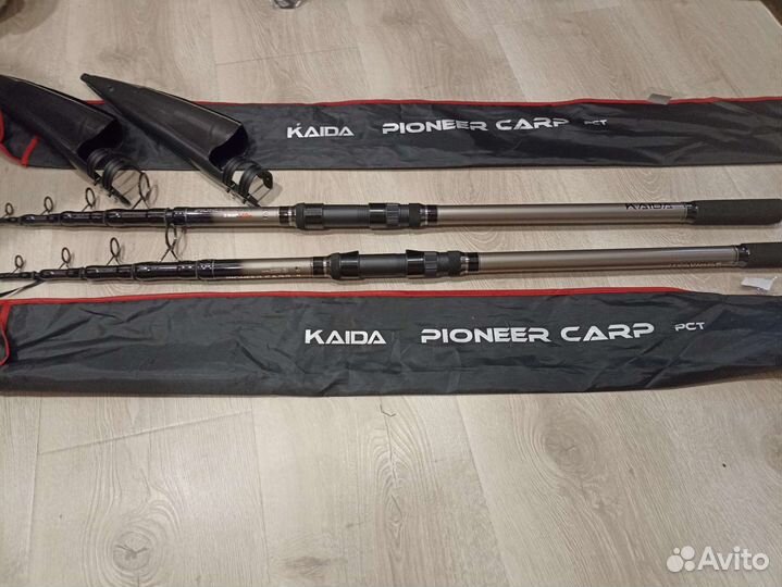 Карповые телескопические удилища Kaida pioneer 3.6