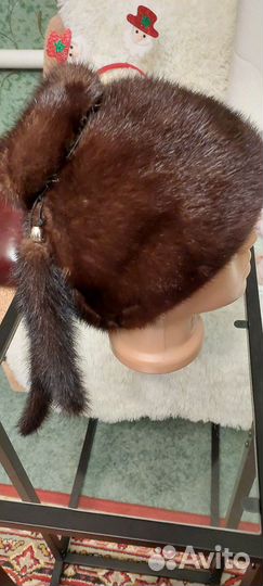 Шапка зимняя меховая женская норка