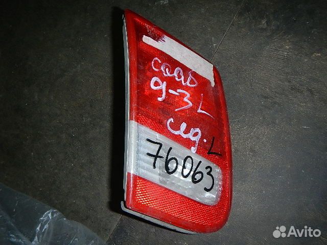 Фонарь задний внутренний левый, Saab (Сааб) -9-3