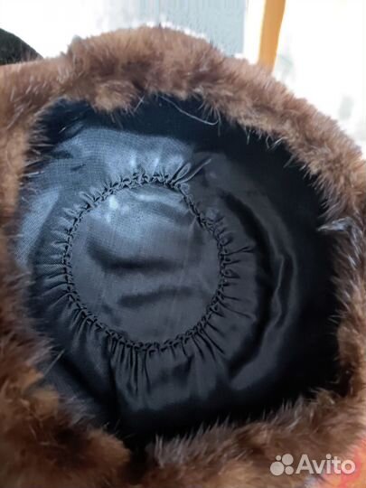 Шапка норковая формовка 54-55 размер