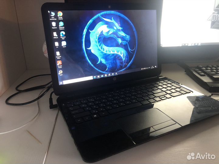 4-х ядерный Ноутбук HP 15.6