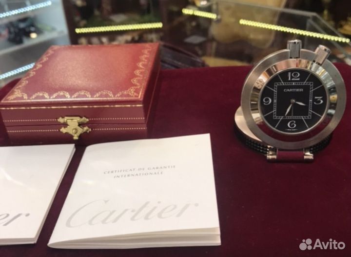 Cartier Pasha travel clock Swiss made