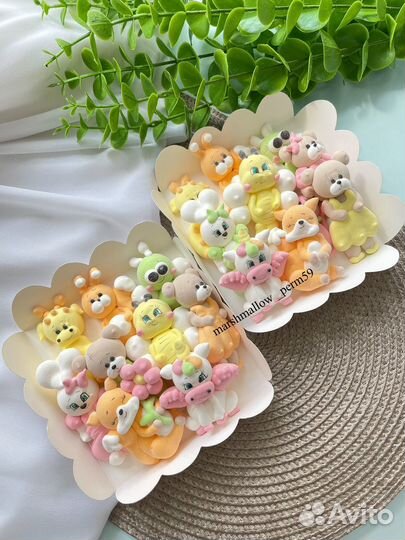 Сладкий подарок Маршмеллоу для детей в садик/школу