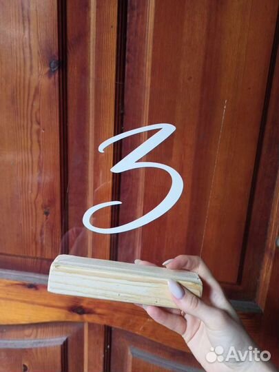 Таблички на свадебный стол