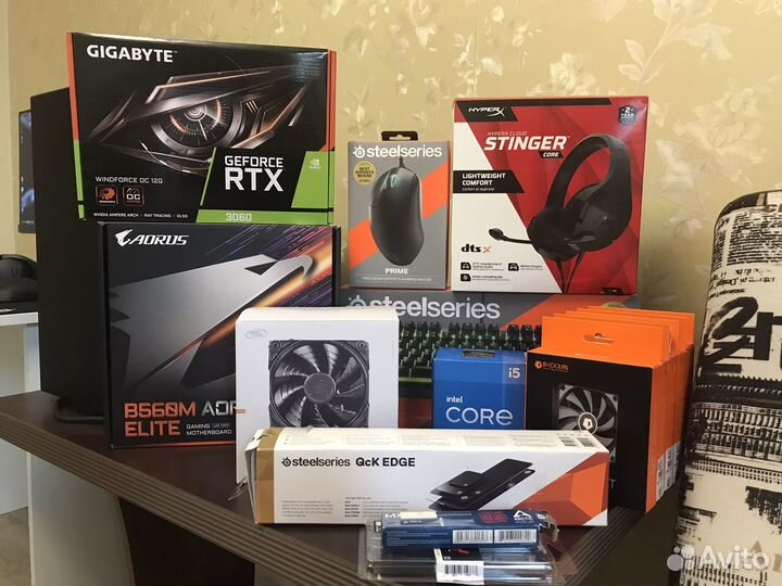 Игрой сетап RTX 3060 / intel core i5-11400F
