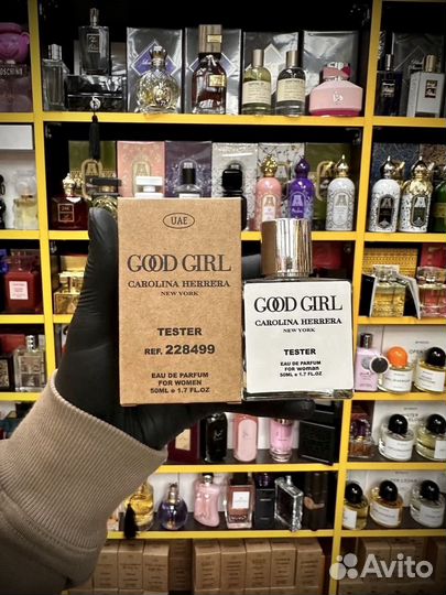 Carolina herrera good girl оригинальный тестер